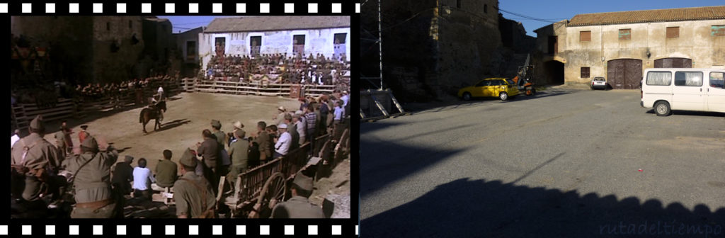 El momento de la corrida, uno de los más recordados de la película, se rodó en el Campo del Toro.