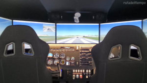 simulador de vuelo